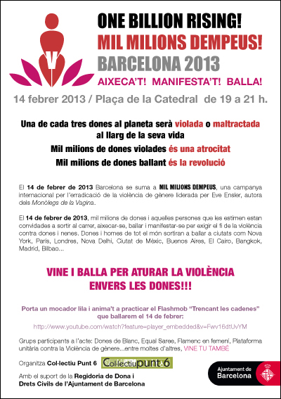 VDay:: 14/02:: Dia Global de la Vagina :: 19:00h Ballem contra la violència masclista!