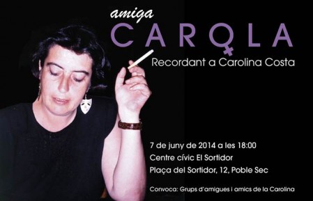 07|06 :: Amiga Carola. Recordant a Carolina Costa