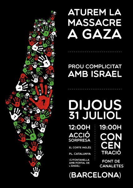 31|07:: Aturem la massacre a Gaza