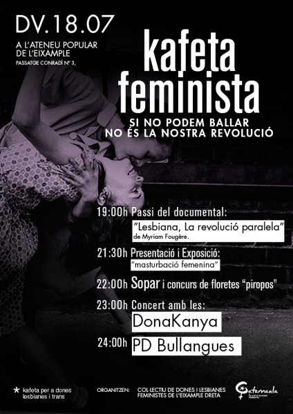 18|07:: Kafeta feminista a l'Ateneu Popular de l'Eixample : Gatamaula