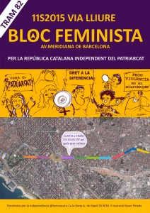 27/08:: Trobada Bloc Feminista pel #Tram82 a la #ViaLliure11S