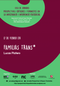 17/02:: Cicle de Jornades: Famílies Trans*