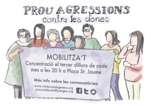 20/02:: Dones x Dones participa en l'acte de la Plataforma Contra les Violències