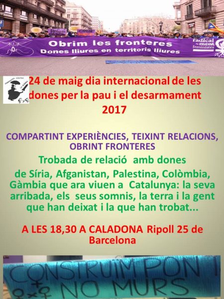 24/05:: Dia internacional de les dones per la pau