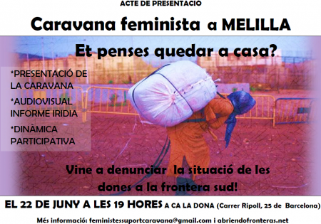 22/06:: Presentació de la Caravana Feminista a Melilla