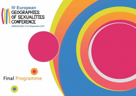 13-15/09:: IV European Geographies of Sexualities Conference