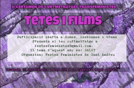 II Certamen de Curtmetratges Transfeministes Tetes i Films